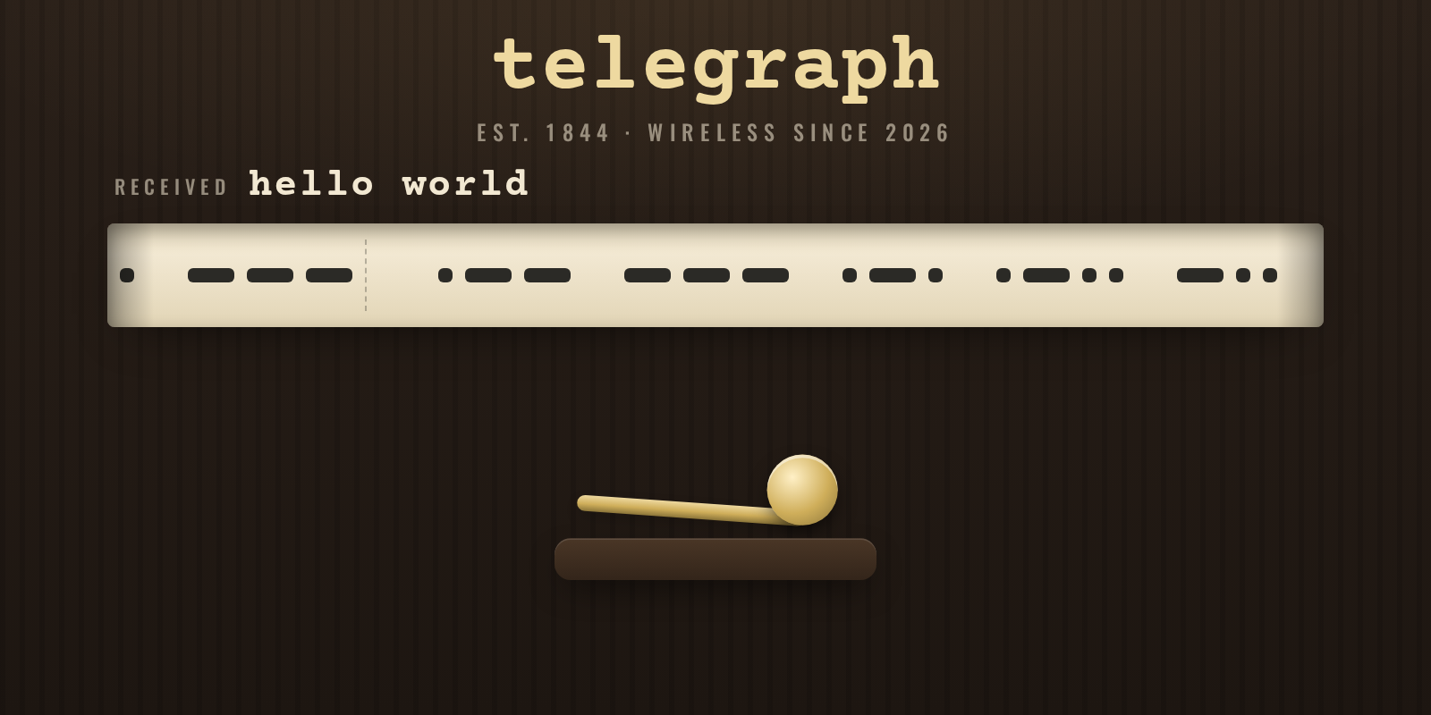telegraph